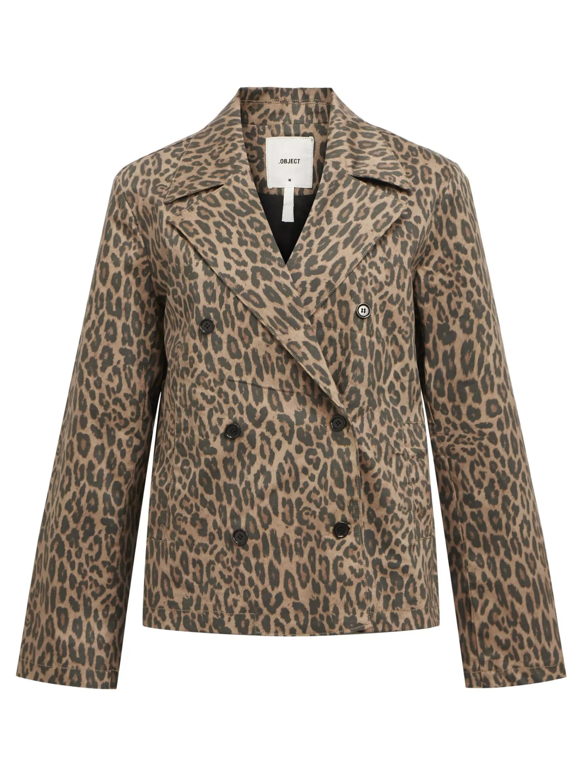 OBJECT LEOPARDPRINT JAKKE