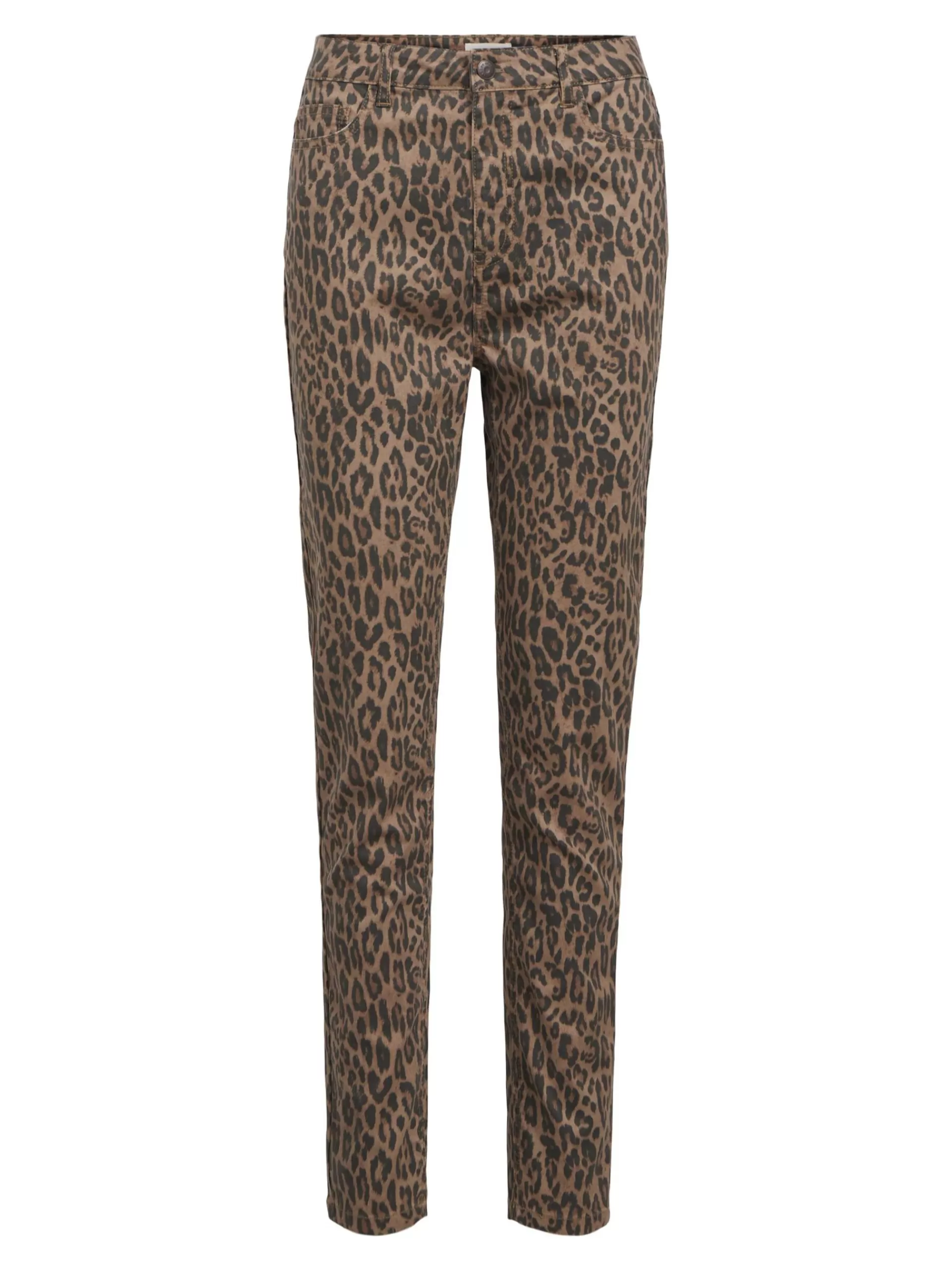 OBJECT LEOPARDPRINT SKINNY FIT JEANS