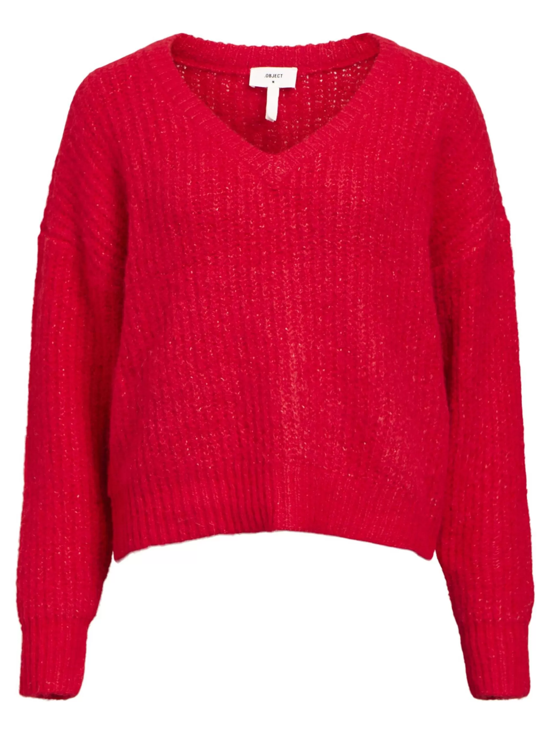 OBJECT V-HALS STRIKKET PULLOVER